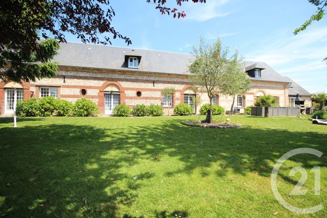 maison à vendre - 8 pièces - 390.0 m2 - OURVILLE EN CAUX - 76 - HAUTE-NORMANDIE - Century 21 Accore
